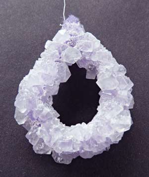 how to make borax crystals without pipe cleaners